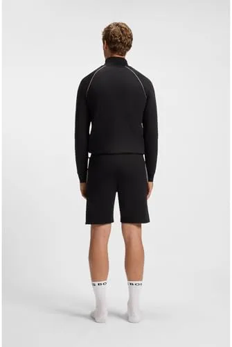 BOSS ▫️ Calções de lazer Mix&Match em algodão elástico - Calções informais para homem 5