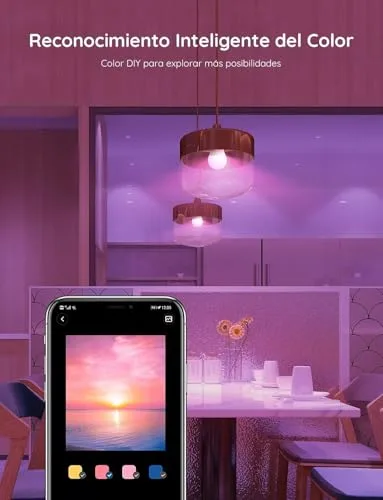Govee ▫️ Lâmpadas LED inteligentes E27 com Wi-Fi e Bluetooth, conjunto de 2 2