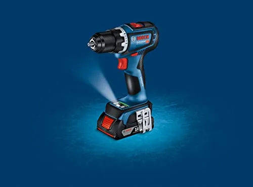 Bosch Professional ▫️ 18V System GSR 18V-90 C + GDR 18V-210 C + GBH 18V-24 C + GOP 18V-28 - Conjunto de aparafusadora + aparafusadora de impacto + martelo + ferramenta multifunções (2 baterias ProCORE de 5,5 Ah, 1 bateria ProCORE de 4,0 Ah, L-BOXX) 4