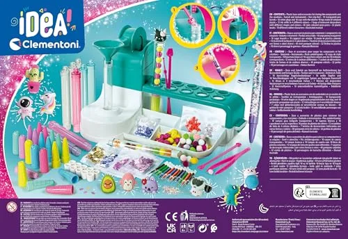 Clementoni ▫️ 18779 - Idea - Oficina de Canetas - Um conjunto perfeito para fazeres as tuas próprias canetas, jogo criativo, jogo de trabalhos manuais, brinquedo para crianças a partir dos 6 anos 3