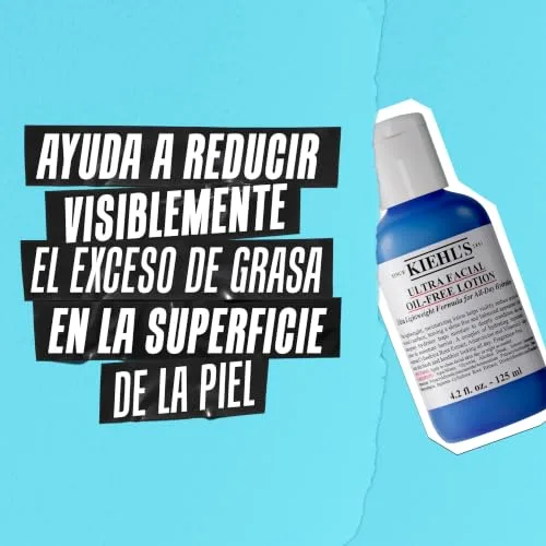 Kiehl's ▫️ KIEHL´S Ultra Facial Oil-Free Gel Cream, gel hidratante refrescante que reduz o brilho, 150 ml, RECARGA 3