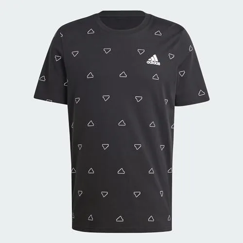 adidas ▫️ Camisola com estampado e monograma da coleção Seasonal Essentials para homem 5