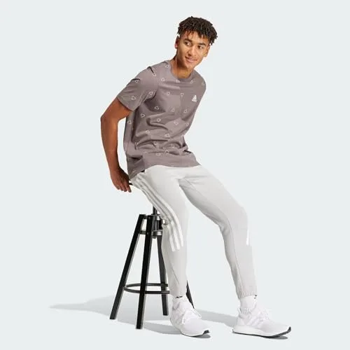 adidas ▫️ Camisola com estampado e monograma da coleção Seasonal Essentials para homem 3