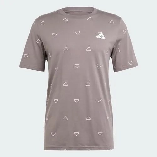 adidas ▫️ Camisola com estampado e monograma da coleção Seasonal Essentials para homem 4