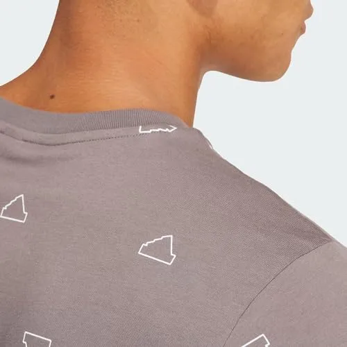 adidas ▫️ Camisola com estampado e monograma da coleção Seasonal Essentials para homem 6
