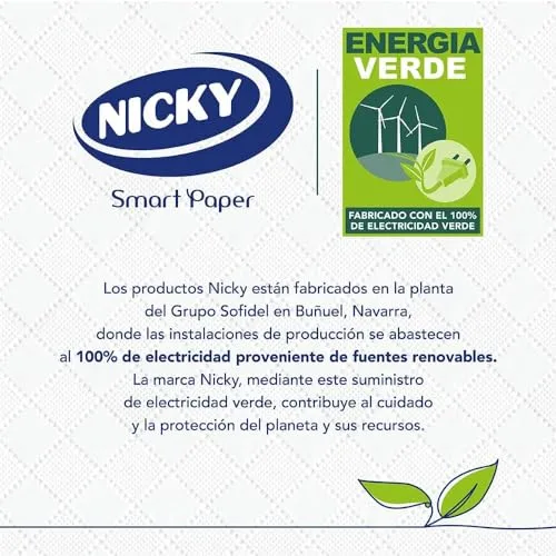 Nicky ▫️ Nature, 24 rolos de papel higiénico, 3 camadas 5