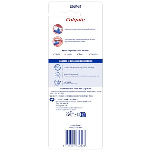 Colgate ▫️ Multi-Ação Flexível x4 - Embalagem de 4 unidades 3
