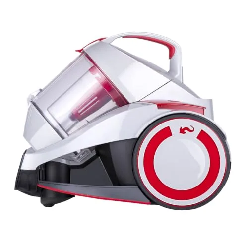 Dirt Devil ▫️ Aspirador sem saco DD2502 - Aspirador de 700 W com filtro HEPA 12, escova combinada, bocal para cantos e parquet, depósito de recolha de pó de 1,8 L 5