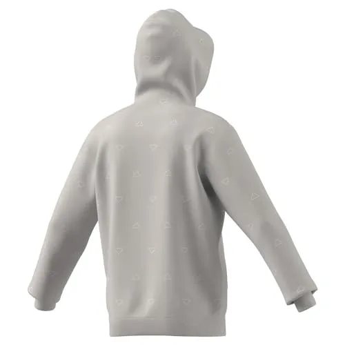adidas ▫️ Seasonal Essentials Monogram Graphic Hoodie - Camisola com capuz para homem 3