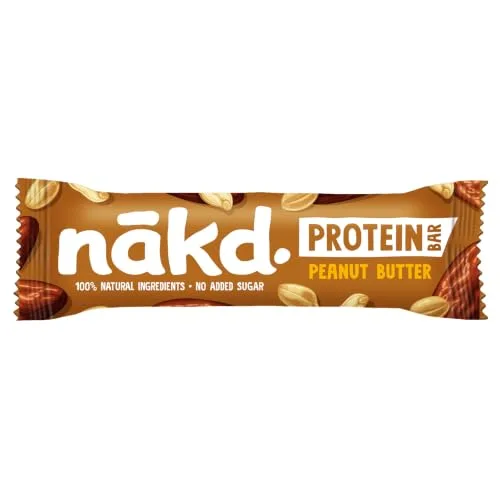 nākd. ▫️ Protein Manteiga de Amendoim | Barras Raw | 16 x 45 g (720 g) 4
