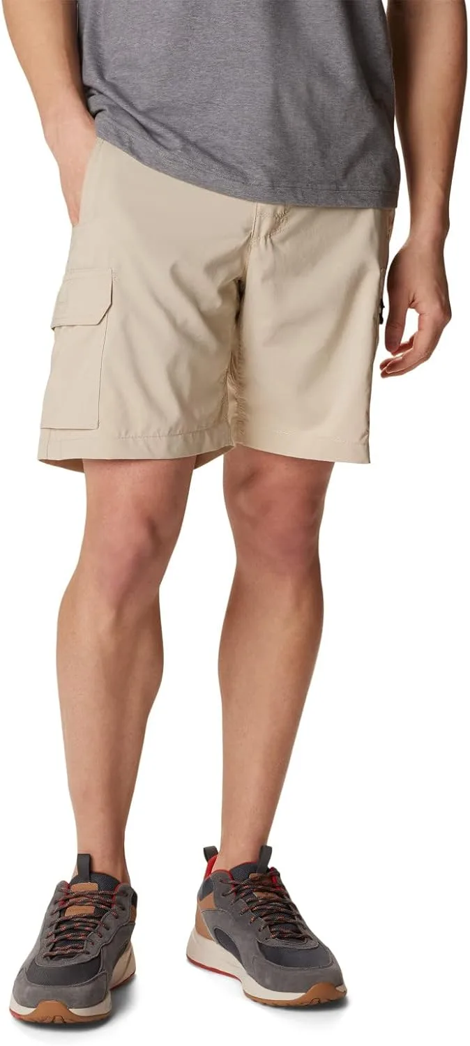 Columbia ▫️ Silver Ridge Utility Cargo Short, Calções de carga para caminhadas e trekking para homem
