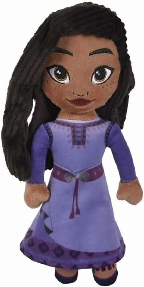 Simba ▫️ Peluche Disney Wish ASHA - 30 cm, 100% licenciado pela Disney, para meninos e meninas de todas as idades (6315877032)