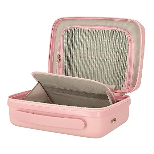 Disney ▫️ Minnie You Are Magic Bolsa de higiene adaptável, cor nude, 29 x 21 x 15 cm, rígida em ABS, 9,14 L, 0,8 kg 6