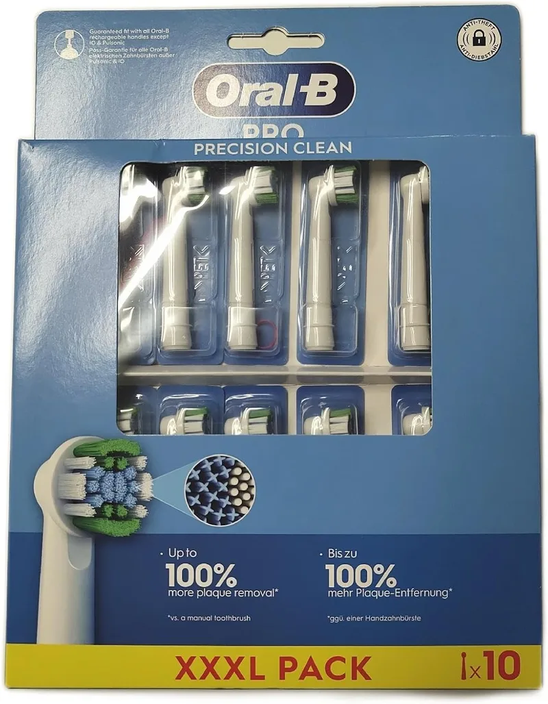 Oral-B ▫️ Cabeças de substituição Pro Precision Clean, 10 cabeças