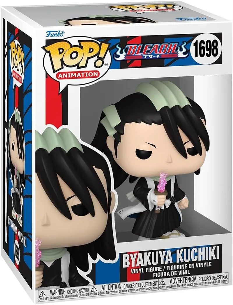 Funko ▫️ Bleach Byakuya Kuchiki Vinyl Figur 1698 Unisex Pop! PVC Multicolorido
