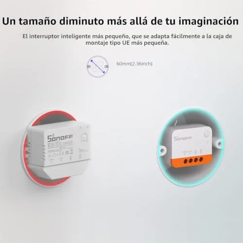 SONOFF ▫️ ZBMINIL2 Interruptor Inteligente Zigbee, sem neutro, de 2 vias, compatível com Alexa e Google Home, 4 unidades 6
