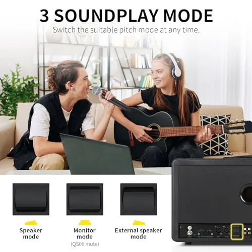 XTUGA ▫️ S06 Altifalante Bluetooth potente, altifalante portátil para o ar livre, altifalante Bluetooth sem fios, altifalante multifuncional para atividades ao ar livre 5