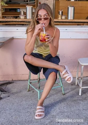 Crocs ▫️ Sandálias Getaway Platform com tiras 2