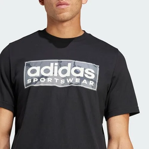 adidas ▫️ Camisola Camo Linear Graphic para homem 4