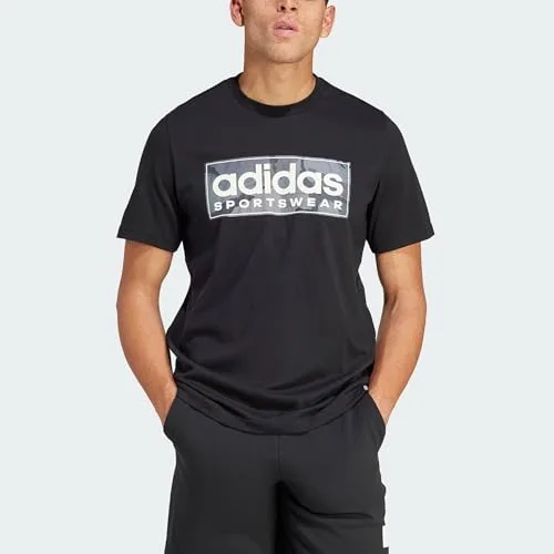 adidas ▫️ Camisola Camo Linear Graphic para homem 6