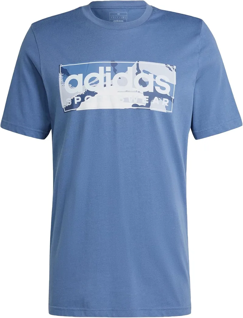 adidas ▫️ Camiseta Camo Linear Graphic para homem
