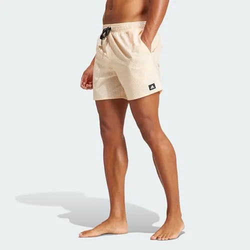 adidas ▫️ Calções de banho Stripey Classics, comprimento curto, para homem 2