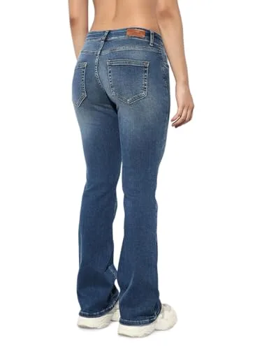 ONLY ▫️ Onlblush LW Flared Dnm Rea1303 Noos - Calças de ganga para mulher 6