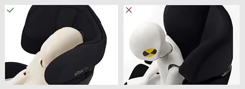 Cybex ▫️ CBX by Cadeira auto infantil Solution X i-Fix, Para automóveis com e sem ISOFIX, Dos 3 aos 12 anos, aproximadamente (100 - 150 cm), Dos 15 aos 50 kg, aproximadamente, Preto (Pure Black) 5