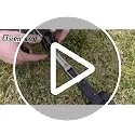 Gompuy ▫️ Desbastador a bateria, desbastador elétrico com lâmina, aparador de relva a bateria com 2 baterias de íon-lítio de 21 V, comprimento ajustável, adequado para relvados e jardins pequenos e médios, cortador 7
