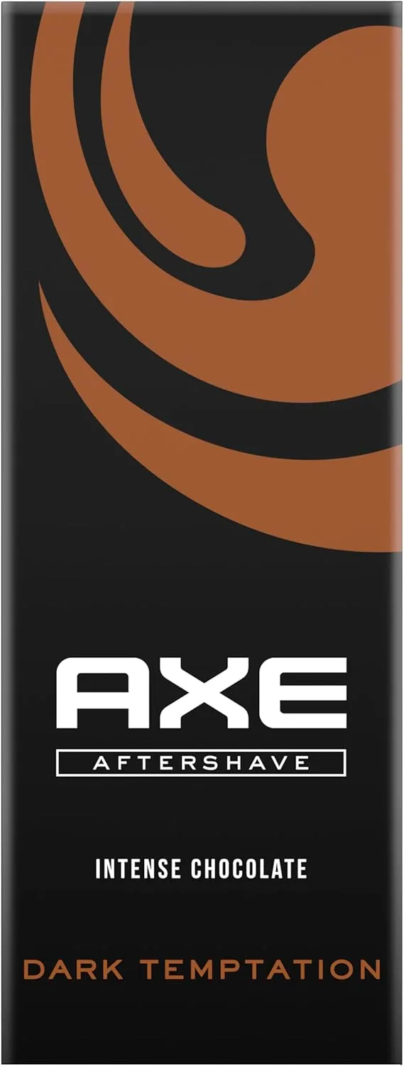 AXE ▫️ Aftershave Dark Temptation para uma pele nutrida com uma fragrância sedutora, 100 ml, embalagem de 12 unidades.