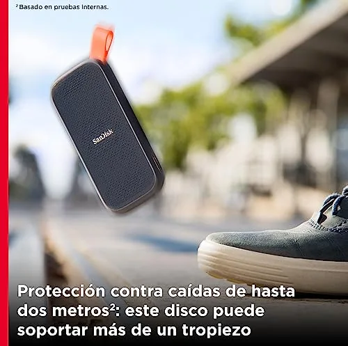 SanDisk ▫️ SSD portátil de 1 TB – velocidade de leitura até 800 MB/s, USB 3.2 Gen 2 5