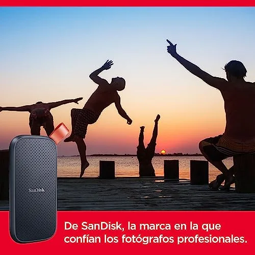 SanDisk ▫️ SSD portátil de 1 TB – velocidade de leitura até 800 MB/s, USB 3.2 Gen 2 6