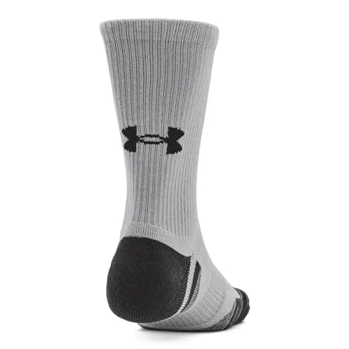 Under Armour ▫️ Meias Performance Tech High 3er, brancas 4