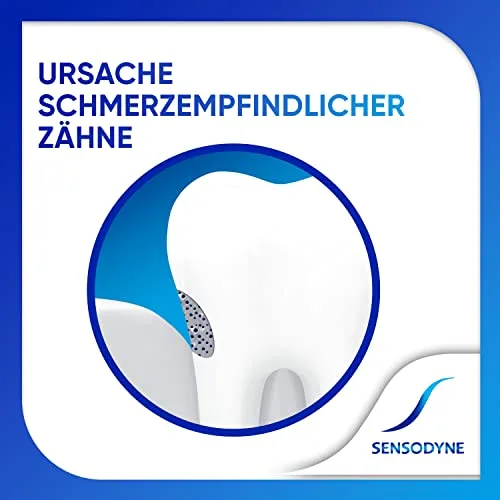 Sensodyne ▫️ Repair* & Protect - Pasta de dentes para uso diário com fluoreto de estanho, para dentes sensíveis à dor e proteção duradoura, 3 x 75 ml 3