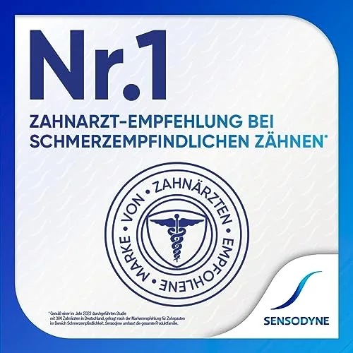 Sensodyne ▫️ Repair* & Protect - Pasta de dentes para uso diário com fluoreto de estanho, para dentes sensíveis à dor e proteção duradoura, 3 x 75 ml 7