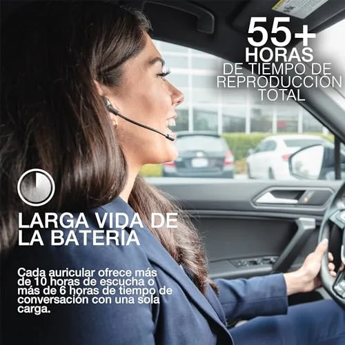 JLab ▫️ Auscultadores sem fios Bluetooth Work Buds com microfone - 55 h 3