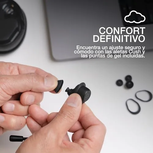 JLab ▫️ Auscultadores sem fios Bluetooth Work Buds com microfone - 55 h 7