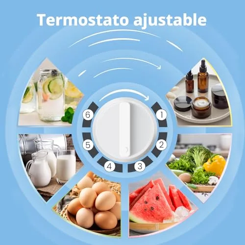 Comfee ▫️ Mini-frigorífico «'» de 43 L com compartimento de refrigeração, branco 5