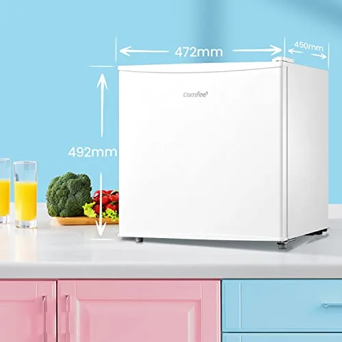 Comfee ▫️ Mini-frigorífico «'» de 43 L com compartimento de refrigeração, branco 7