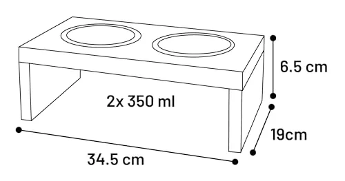 Flamingo ▫️ Kato Double Bowl - Madeira 3