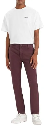 Levi's ▫️ Calças XX Chino Standard Taper em Algodão e Linho - Calças de Homem 2