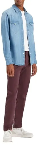 Levi's ▫️ Calças XX Chino Standard Taper em Algodão e Linho - Calças de Homem 6
