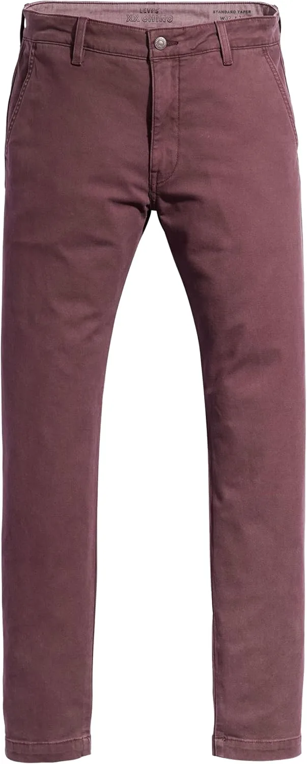 Levi's ▫️ Calças XX Chino Standard Taper em Algodão e Linho - Calças de Homem