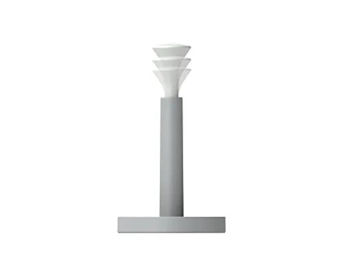 Joseph Joseph ▫️ Duo - Suporte para rolos de papel de cozinha, com função «empurrar e rasgar» para retirar os rolos com facilidade (altura máxima do rolo de papel de cozinha de 24 cm), cinzento/branco 2