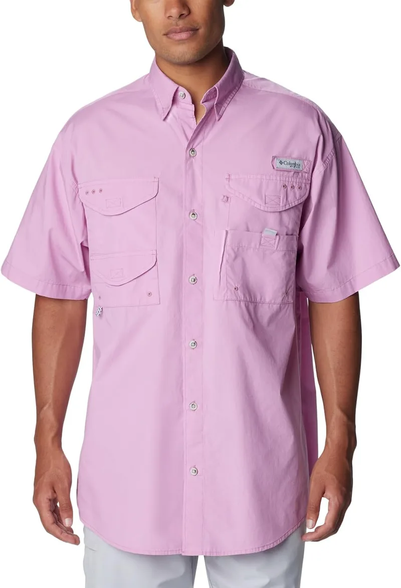 Columbia ▫️ Big Super Bonehead - Camisa clássica de manga comprida para homem