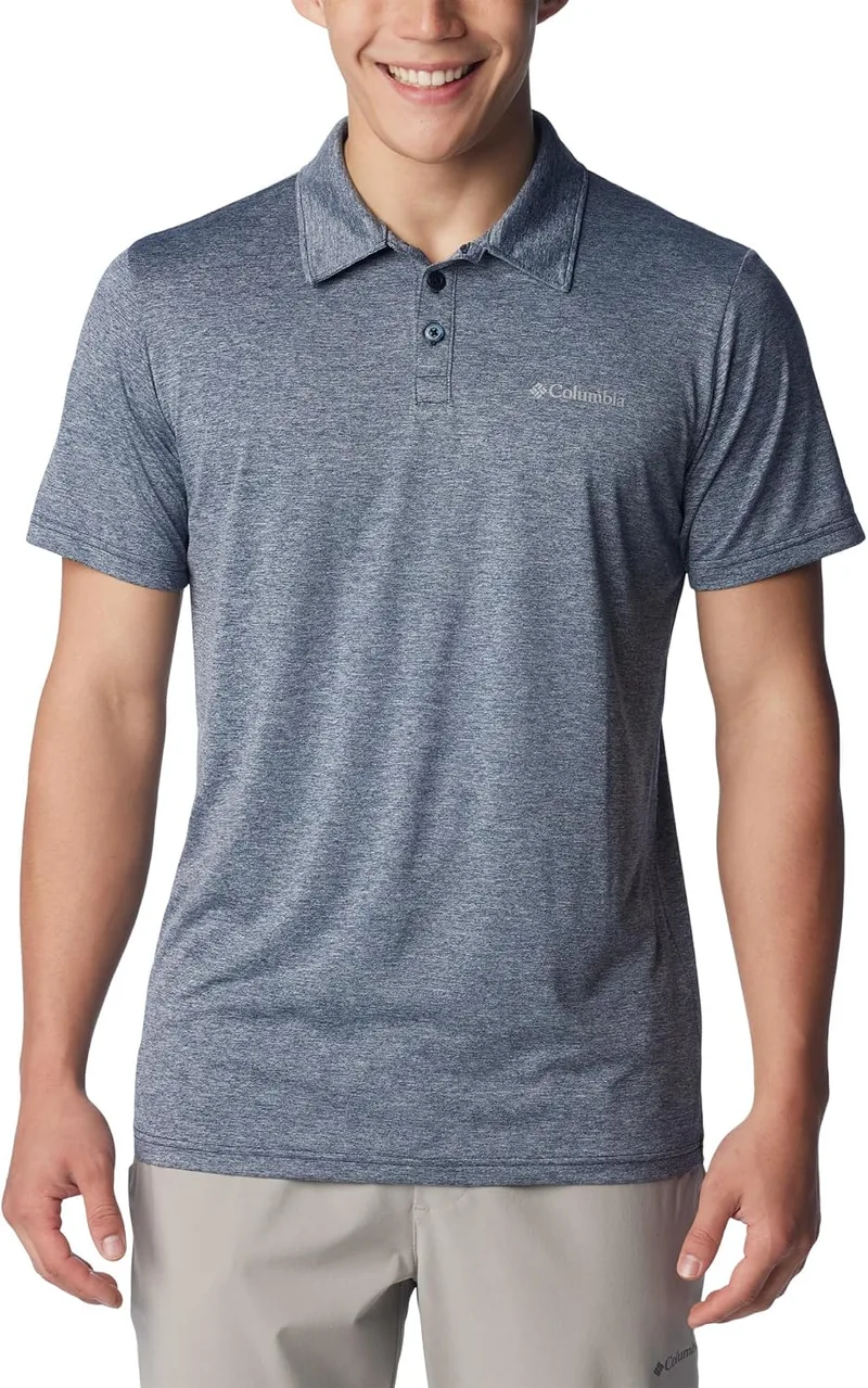 Columbia ▫️ Polo Hike, Polo de manga curta para homem