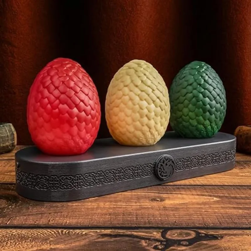 Paladone ▫️ House of The Dragon Egg Light - Produto oficial, decoração e merchandising de HOTD e GOT, alimentado por USB ou bateria