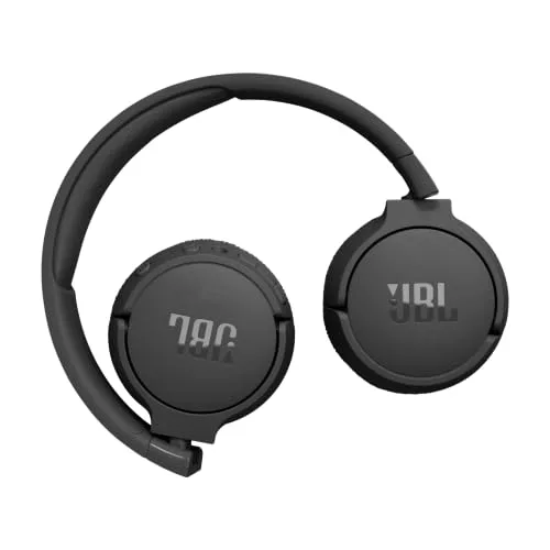 JBL ▫️ Auscultadores Tune 670 NC, auscultadores supra-auriculares sem fios leves com cancelamento de ruído adaptativo, Bluetooth e 70 horas de autonomia, preto 2