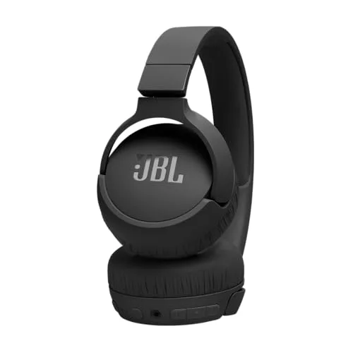 JBL ▫️ Auscultadores Tune 670 NC, auscultadores supra-auriculares sem fios leves com cancelamento de ruído adaptativo, Bluetooth e 70 horas de autonomia, preto 3