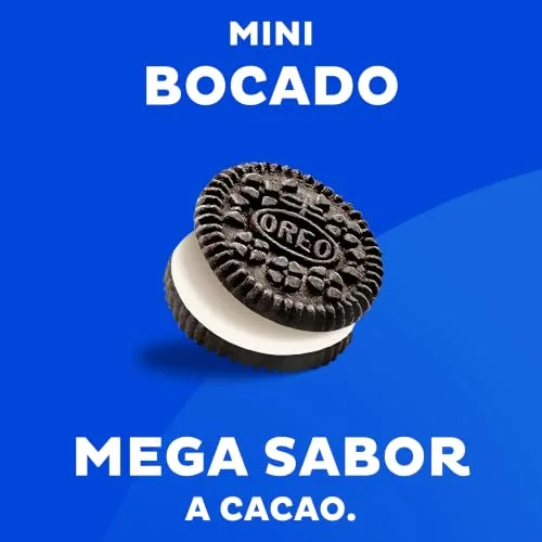 Oreo ▫️ Mini Bolachas de Cacau Recheadas com Creme de Baunilha, as suas bolachas clássicas na versão mini, embalagem com 20 saquinhos individuais, 40 g 5